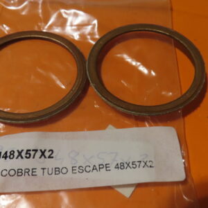 850J48X57X2 ARANDELA JUNTA CULATA y COLECTOR ESCAPE MOTOS COBRE 48X57X2 (Precio Unidad)