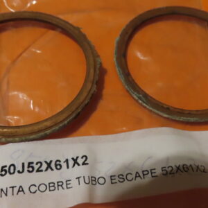 850J52X61X2 ARANDELA JUNTA CULATA y COLECTOR ESCAPE MOTOS COBRE 52X61X2 (Precio Unidad)