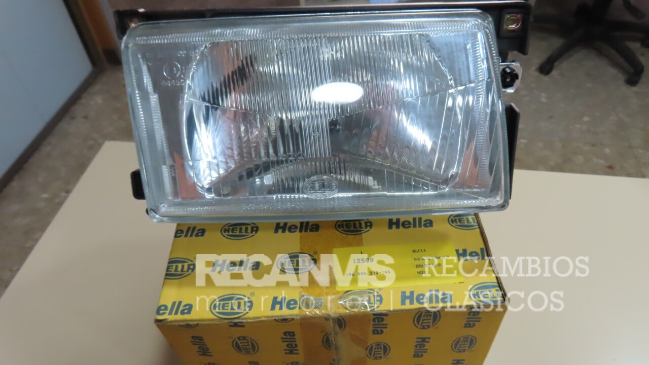 HELAE006319-14H faro derecho para VOLKSWAGEN POLO COUPE (86C 80) 1.3 G40 1981 -1994