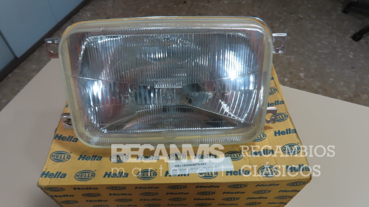 HEL1AG004679-041 OPTICA FARO DERECHO y IZQUIERDO HALOGENA H4 VOLVO CAMIONES F10 F12 F16 FL4 FL6 FL7