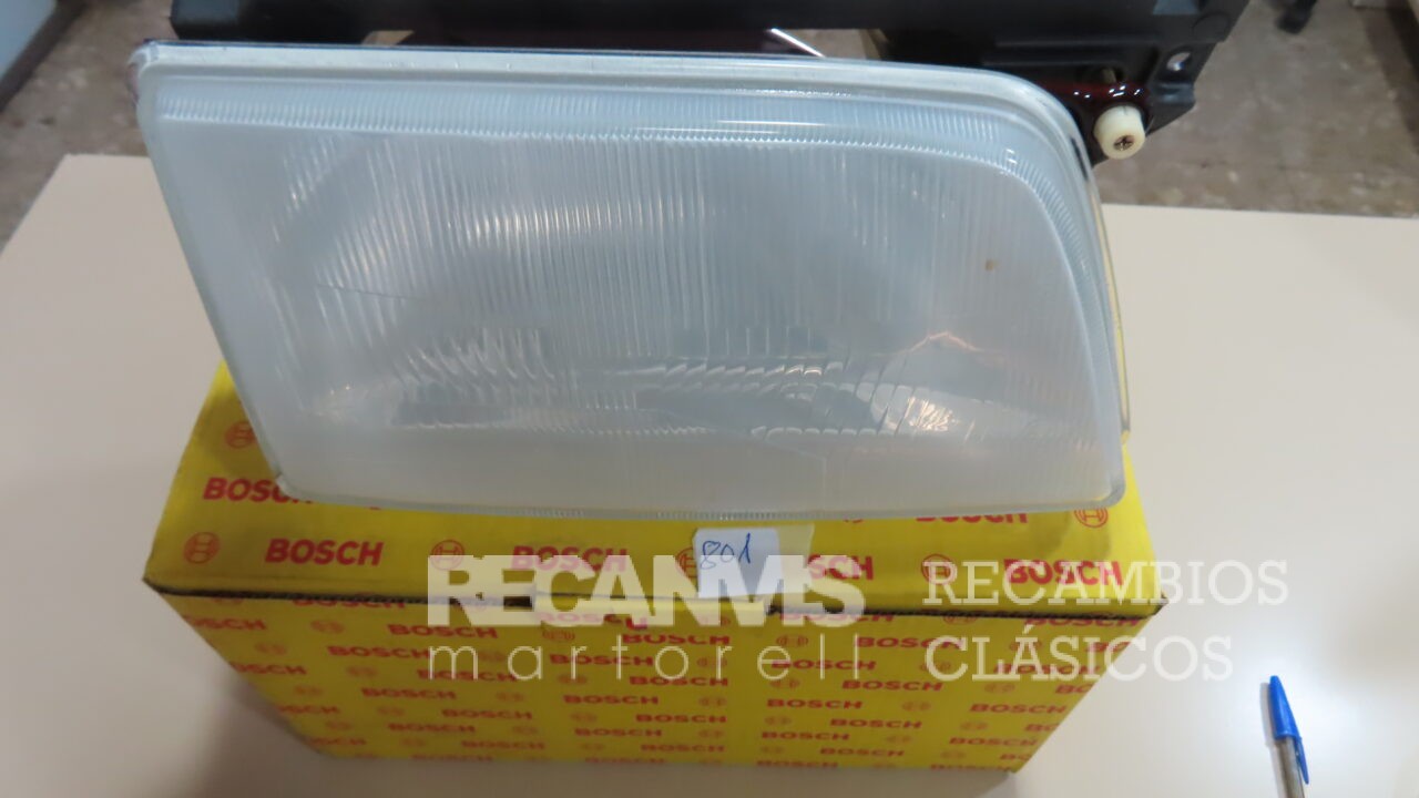 MAGLPA801 OPTICA FARO DERECHO HALOGENO H-4 OPEL KADETT E-3 y 5 Puertas 2-Volumenes Con REGULACION