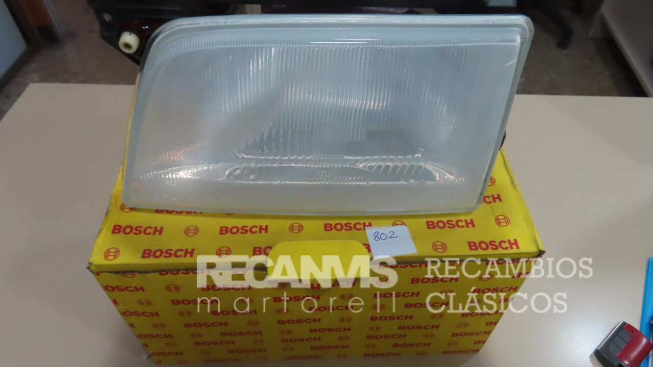 MAGLPA802 OPTICA FARO IZQUIERDO HALOGENO H-4 OPEL KADETT E-3 y 5 Puertas 2-Volumenes Con REGULACION