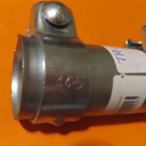 TRI353227 ABRAZADERA UNION TUBO ESCAPE 40mm INTERIOR 80mm LARGO REFORZADA