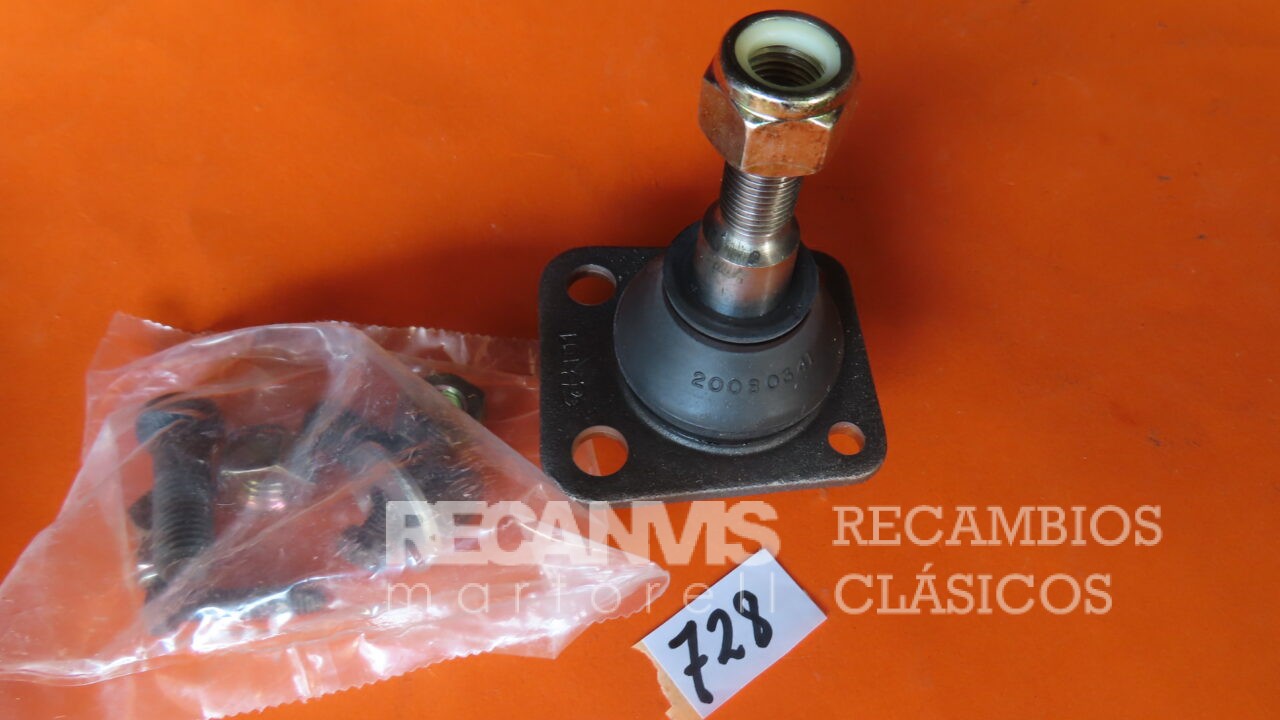 ECR728 ROTULA SUSPENSION SUPERIOR Izquierda Derecha RENAULT-12 Todos RENAULT-18TL 18TS desde Abril de 1978 a Diciembre 1980 7701460885
