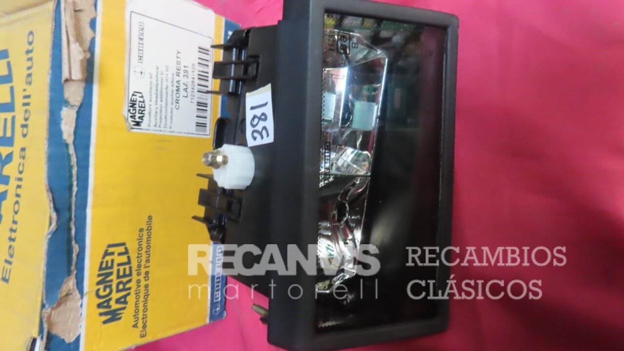 MOGLLA381 FARO ANTINIEBLA DERECHO HALOGENO FIAT CROMA RESTY desde 9-1990 BIFOCAL
