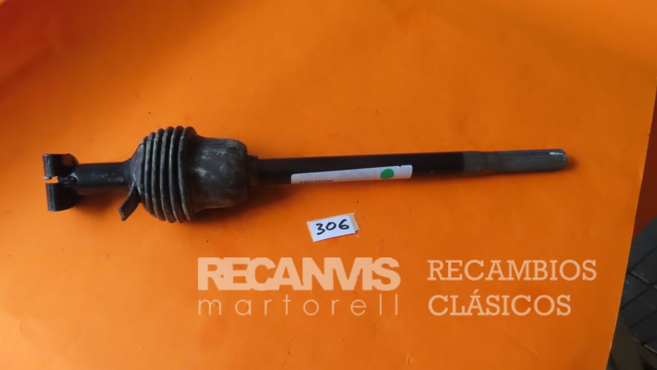 TRI728306 BARRA DIRECCION MANUAL ARTICULADA CON CRUCETA PEUGEOT-205 309 LARGO-380mm 4103.80/81