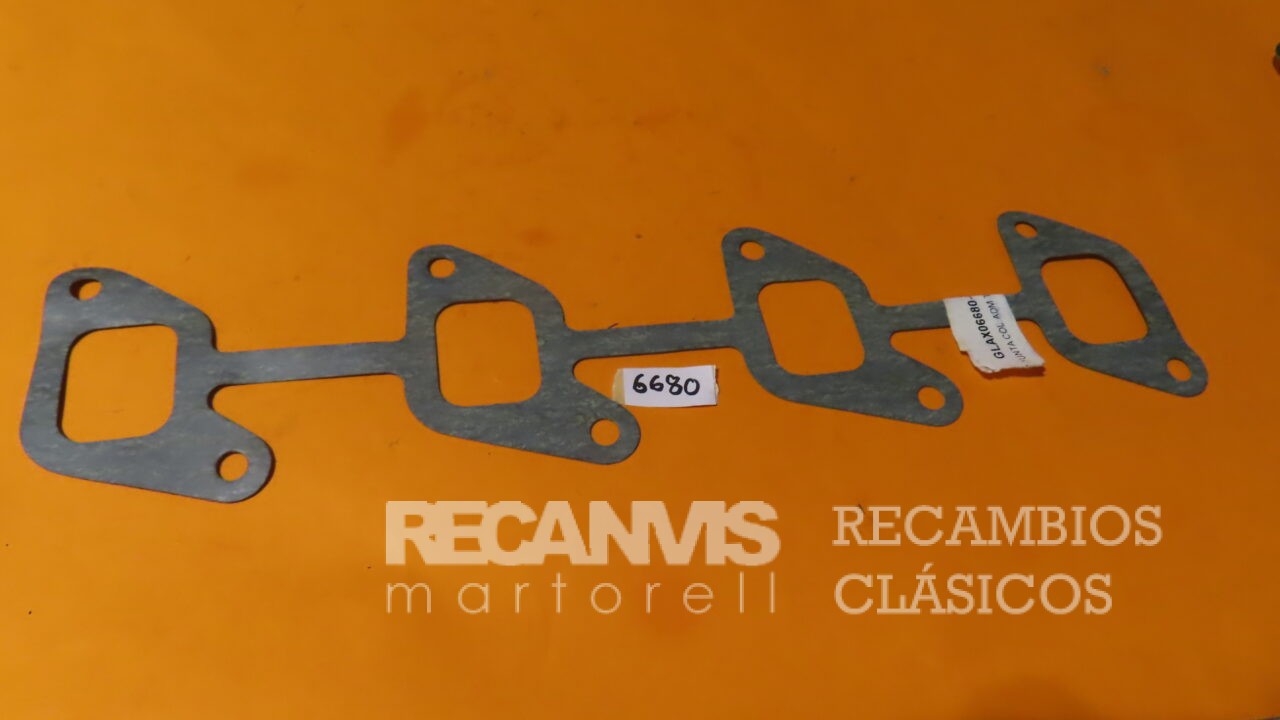 GLAX06680-01 JUNTA COLECTOR ADMISION FORD TRANSIT 100 100L 120 130L 160 160L 175 190 80 Motor 4AA-D24 Diesel INYECCION DIRECTA