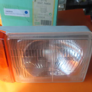850029228 OPTICA FARO EUROPEO DERECHA SEAT-PANDA  EUROPEO Con Piloto Intermitente AMBAR desde 1-1983 a 10-1986