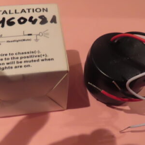 CAG160481AVISADOR ALARMA ACUSTICO MARCHA ATRAS PARA CAMIONES y TOROS CARRETILLAS 12 y 24-Vols