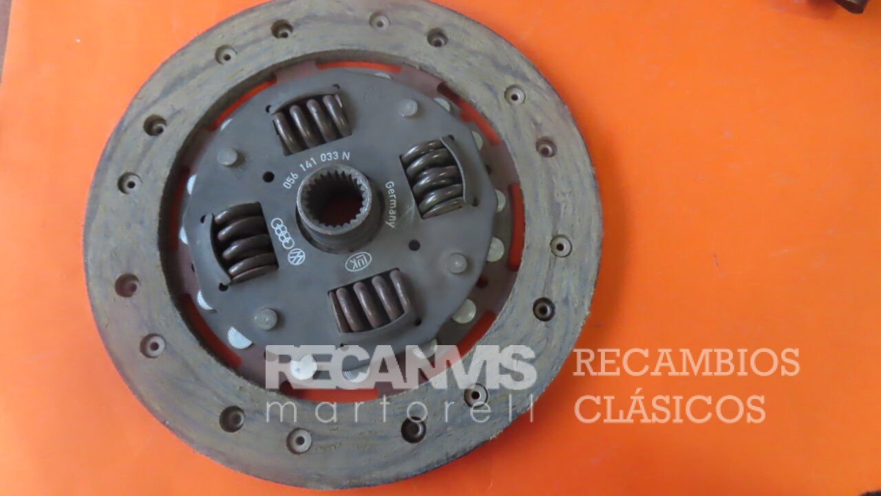 LUK319005010 DISCO EMBRAGUE SEAT Volkswagen 190mm 056141033N